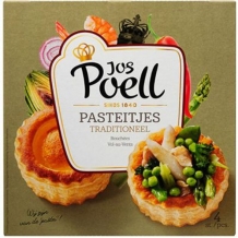 Jos Poel Pasteibakjes (125 gr.)