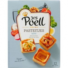 Jos Poel Mini Pasteibakjes (12 stuks)