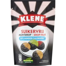 Klene Muntdrop Drop Fruit Suikervrij (105 gr.)