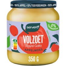 Servero Apple Sauce Organic Full Sweet 100% Apple (350 gr.)