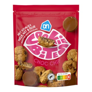 AH Cookie Bites Choc Chip Koekjes