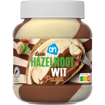 AH Duo Pasta Hazelnoot Wit