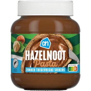 AH Chocolade Hazelnootpasta Zonder Toegevoegde Suikers