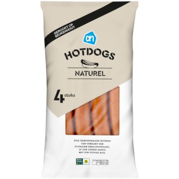 AH Beukenhout Gerookte Hotdogs Naturel (260 gr.)