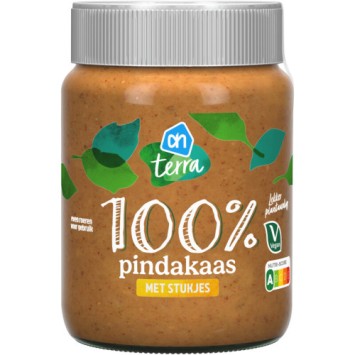 AH 100% Pindakaas met Stukjes
