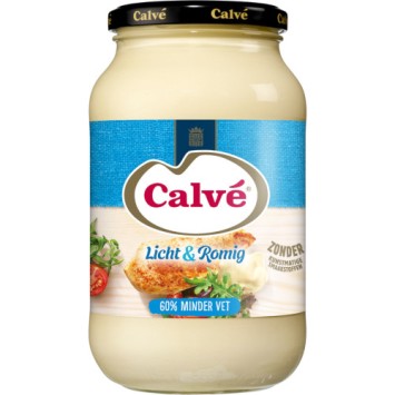 Calve Licht & Romig Mayonaise 650 ml.