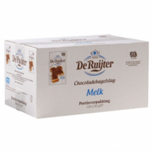 De ruijter melk hagelslag klein verpakking portiepacks