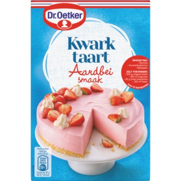 Dr. Oetker Kwarktaart Aardbei (445 gr.)