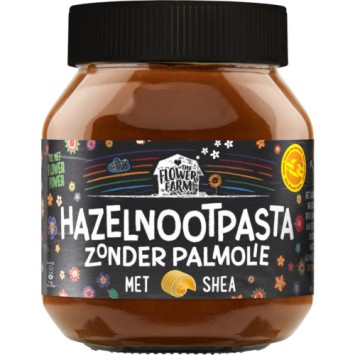 Flower Farm Hazelnootpasta Zonder Palmolie (375 gr.)