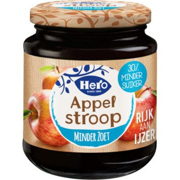 Hero Rinse Appelstroop minder suiker