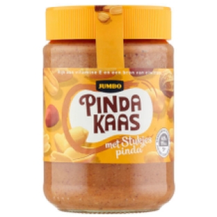 Jumbo Pindakaas met pindastukjes  (350 gr.)