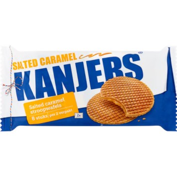 Kanjers  Stroopwafels Salted Caramel (320 gr.)