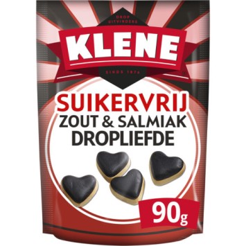Klene dropliefde zout salmiak drop