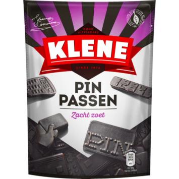 Klene Pinpassen zacht zoete drop
