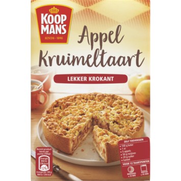 Koopmans appel kruimel taart mix