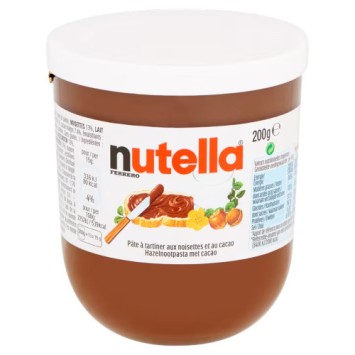 Nutella hazelnootpasta 200 gram