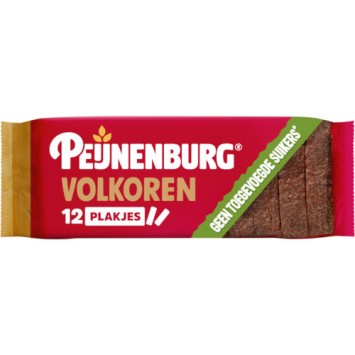 Peijnenburg Geen Suiker Ontbijtkoek Volkoren Gesneden