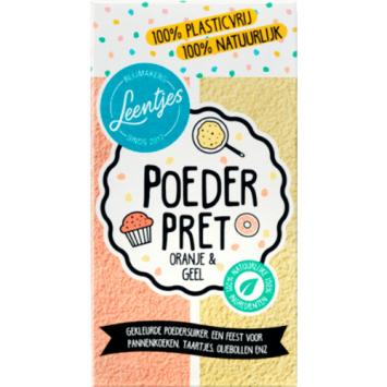 Poeder Pret gekleurde poedersuiker