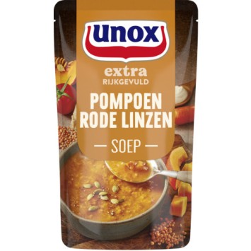 Unox soep pompoen rode linzen