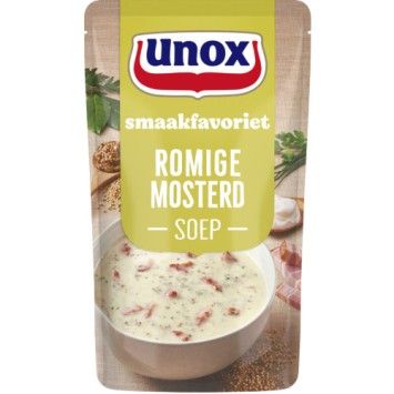 Unox Soep in Zak Romige Mosterdsoep